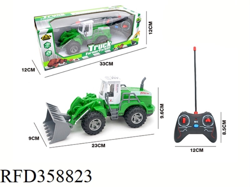 27MHZ 5CH BULLDOZING ENGINEERING VEHICLE