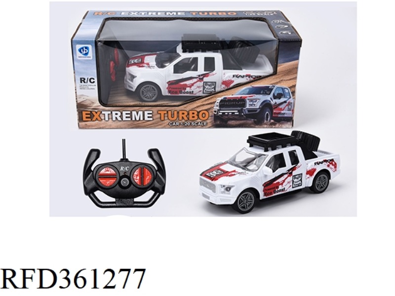 1:20 4-CHANNEL REMOTE CONTROL CAR 27 FREQUENCY