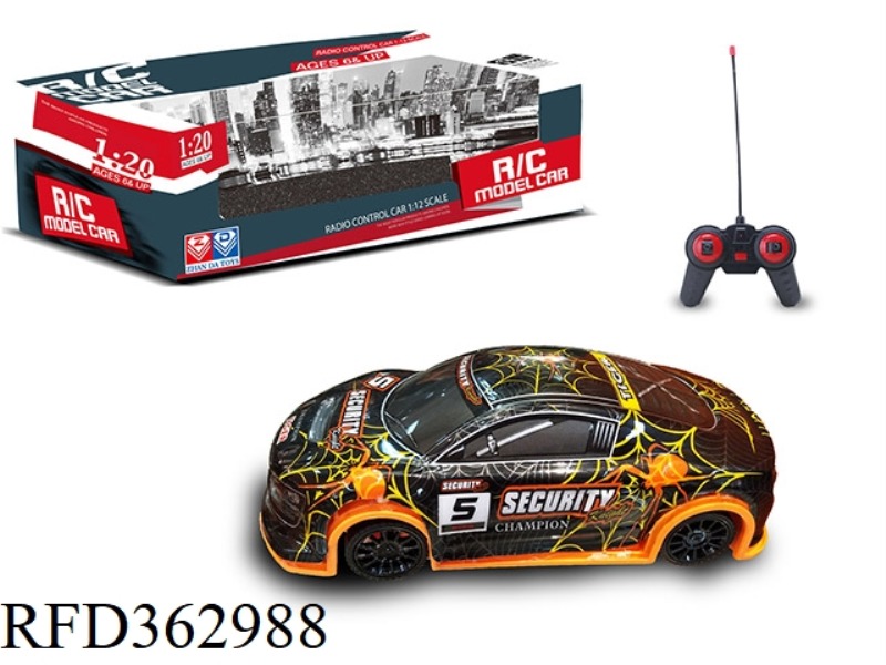 1:20 FOUR-WAY REMOTE CONTROL CAR
(NOT INCLUDING ELECTRICITY)