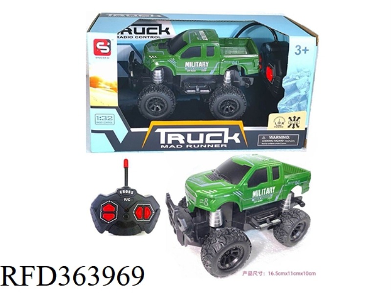 27MHZ FOUR-WAY REMOTE CONTROL OFF-ROAD VEHICLE