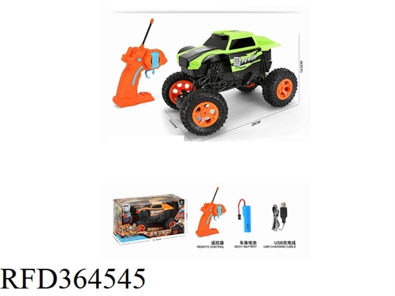 27HZ REMOTE CONTROL SHORT TRUCK CLIMBING CAR 1:16 WITH USB (INCLUDE)