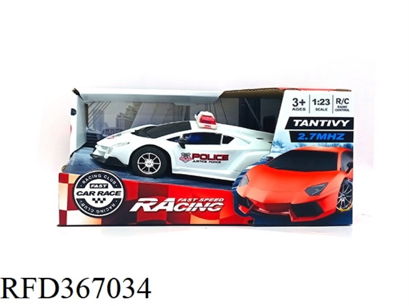 TWO-WAY REMOTE CONTROL CAR POLICE CAR