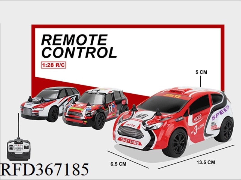 R/C 4-CH 1:28 CAR