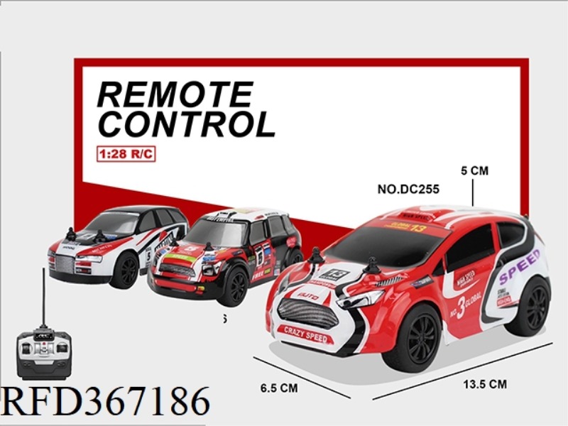 R/C 4-CH 1:28 CAR
