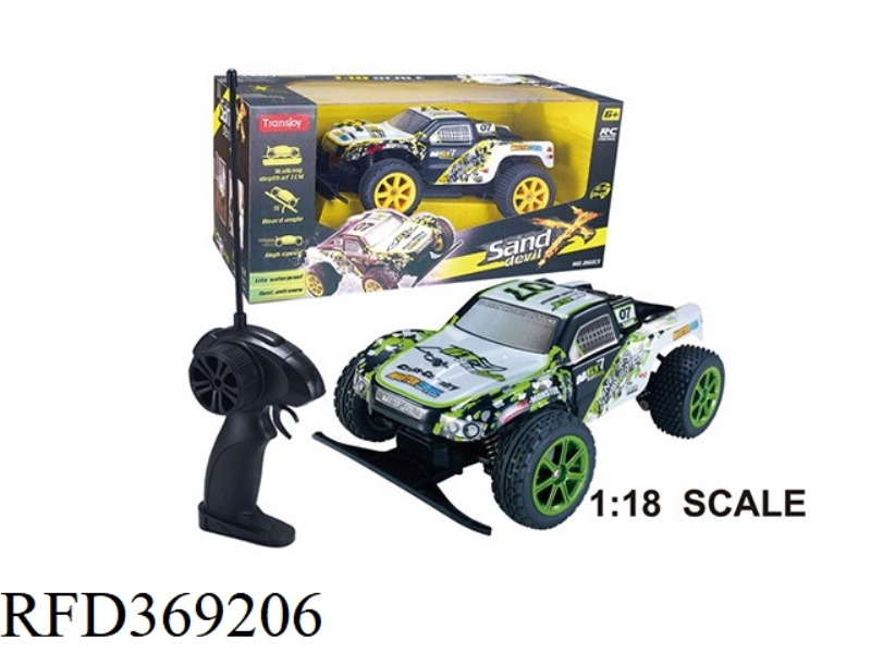 1:18 SAND MAGIC HIGH SPEED CAR 40MHZ