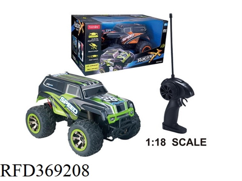 1:18 BIG WHEEL HIGH-SPEED CAR 40MHZ