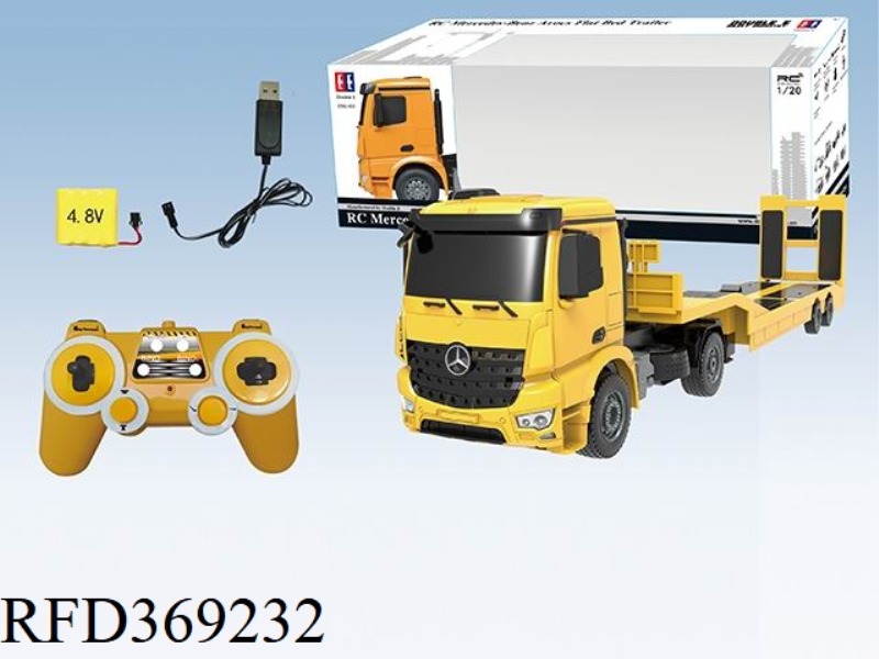 1:20 REMOTE CONTROL FLATBED TRAILER