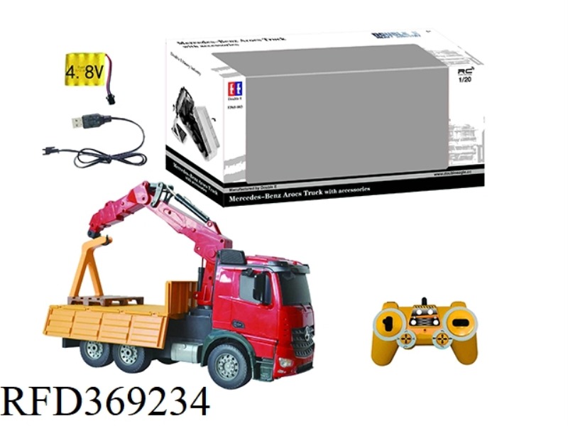 1:20 REMOTE CONTROL HOIST CRANE WITH CAR
