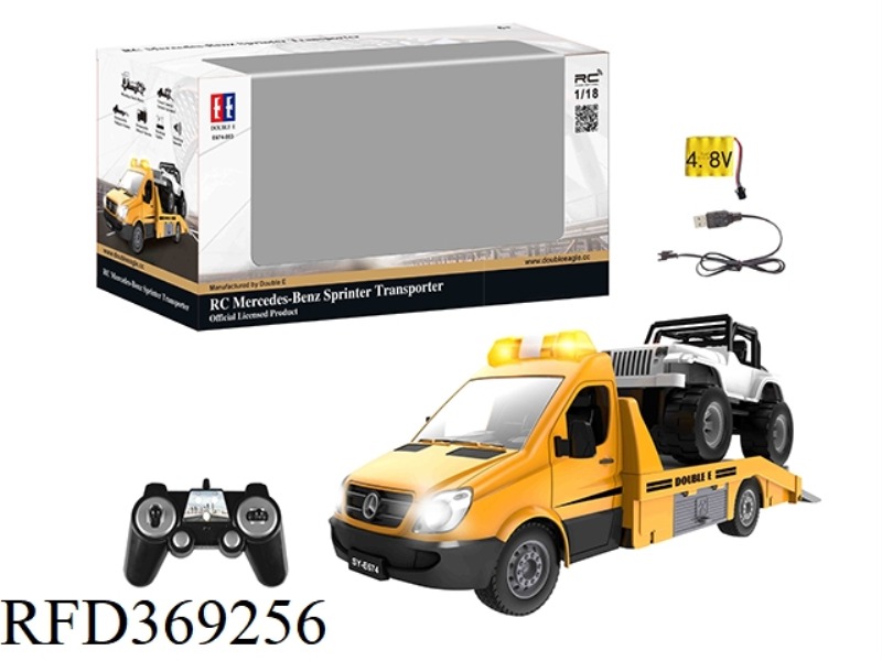 1:18 MERCEDES-BENZ SPRINTER REMOTE CONTROL ROAD REPAIR CAR