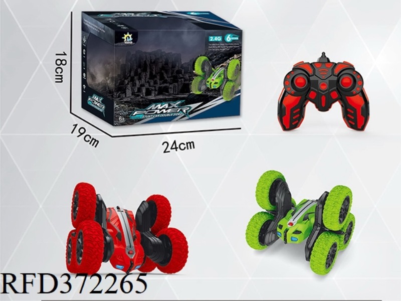 2.4G SIX-WHEEL STUNT REMOTE CONTROL CAR
