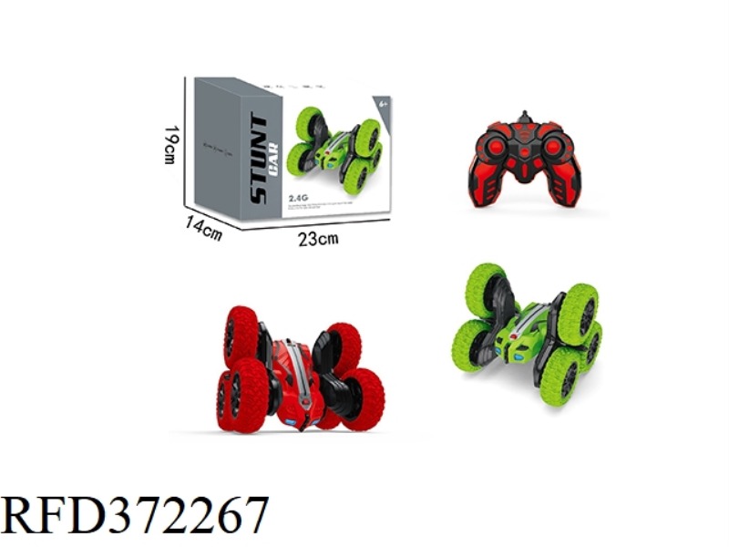 2.4G SIX-WHEEL STUNT REMOTE CONTROL CAR