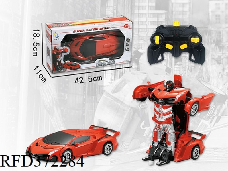 1:12 BUGATTI/LAMBORGHINI POISON FIVE-CHANNEL REMOTE CONTROL DEFORMED AUTOBOT (SENSING, LIGHTING, MUS