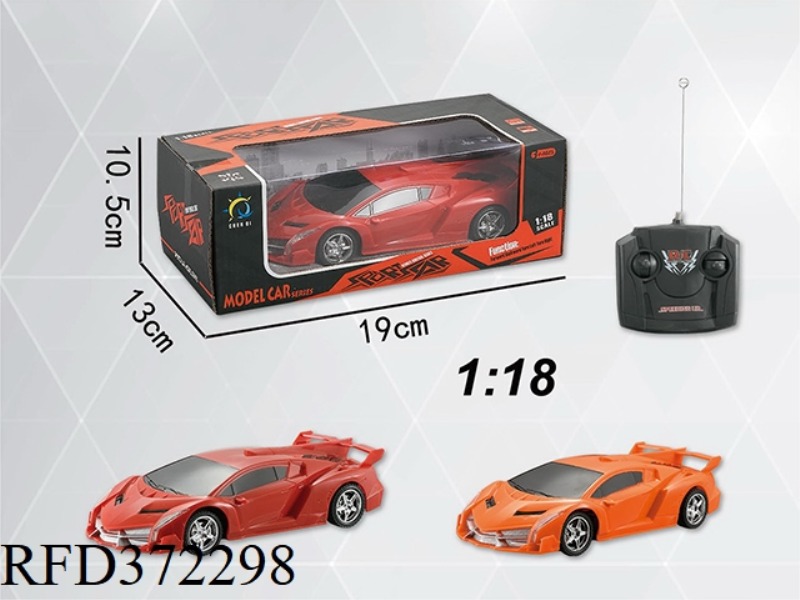 1:18 FOUR-CHANNEL REMOTE CONTROL CAR SIMULATION LIGHT