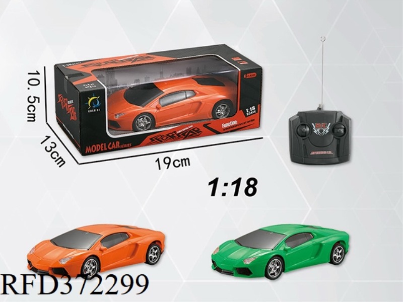 1:18 FOUR-CHANNEL REMOTE CONTROL CAR SIMULATION LIGHT