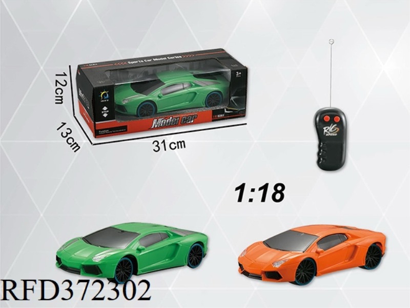 TWO-CHANNEL 1:18 LAMBORGHINI LP700