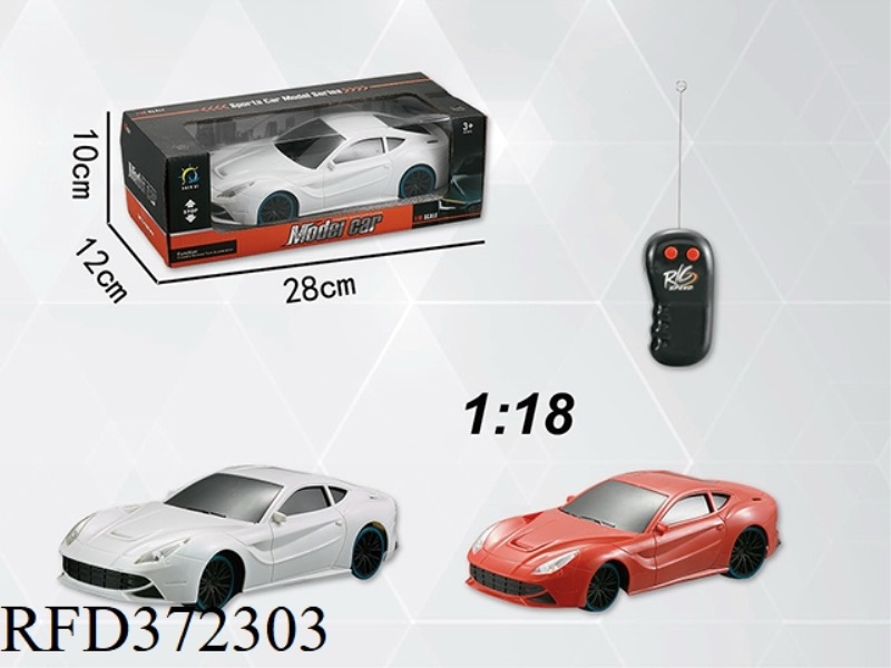 TWO-CHANNEL 1:18 FERRARI F12