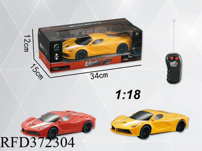 TWO-CHANNEL 1:18 FERRARI LF