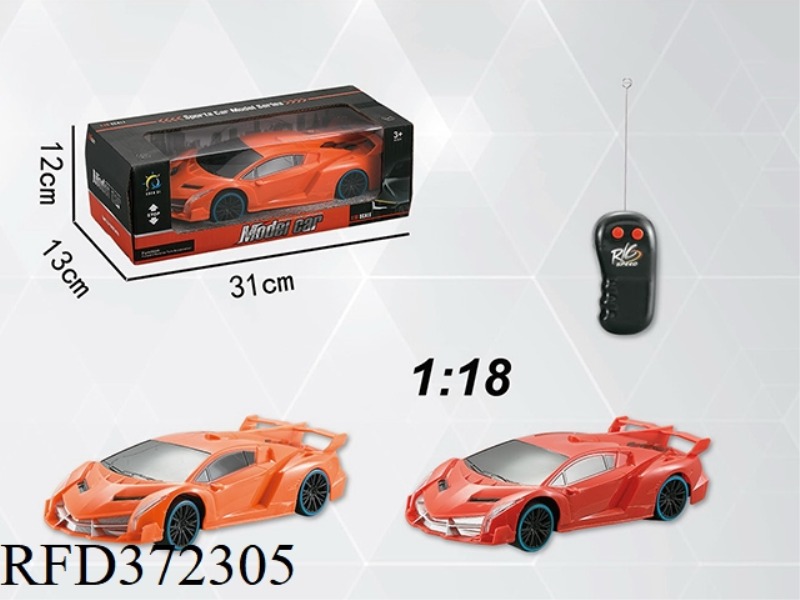 TWO-CHANNEL 1:18 LAMBORGHINI POISON
