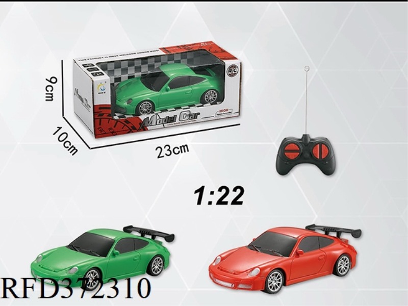 1:22 FOUR-CHANNEL REMOTE CONTROL CAR