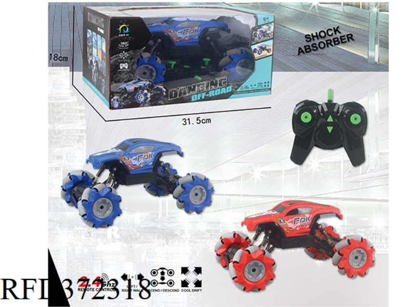 SIDEWALK OFF-ROAD REMOTE CONTROL CLIMBING CAR WITH BATTERY USB