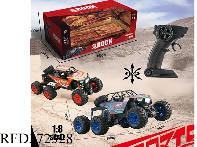 1:8 ALLOY CROSS-COUNTRY CLIMBING REMOTE CONTROL CAR WITH MUSIC