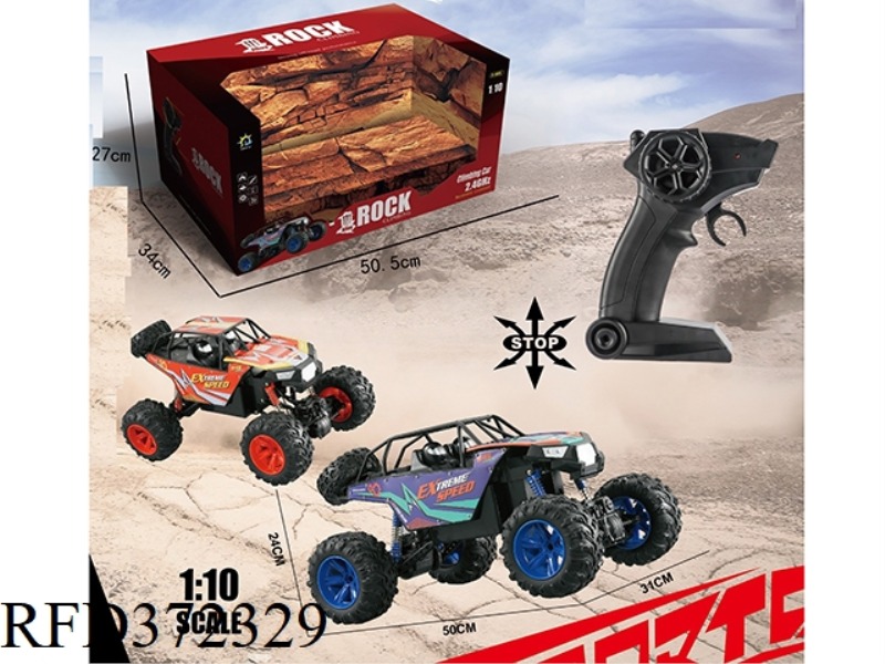 1:10 ALLOY CROSS-COUNTRY CLIMBING REMOTE CONTROL CAR WITH MUSIC
