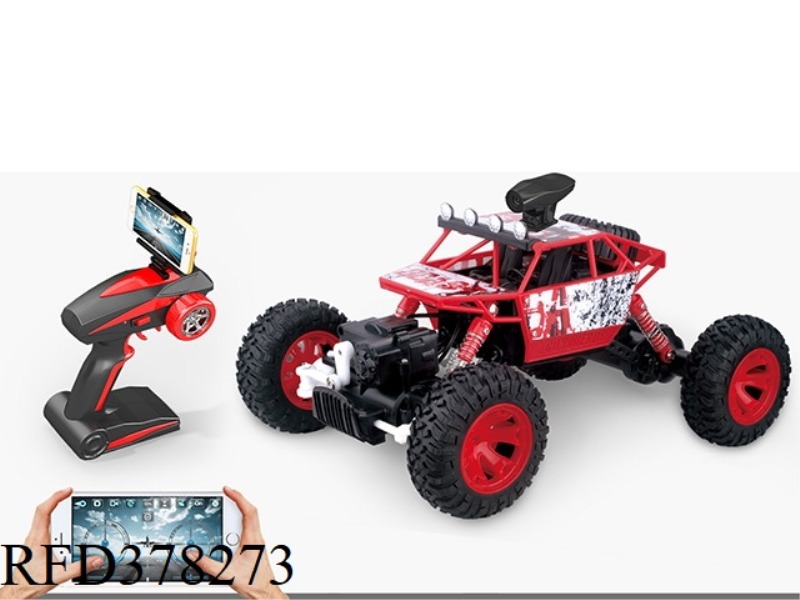 1:18 FOUR-WHEEL DRIVE CLIMBING CAR WITH WIFI REAL-TIME TRANSMISSION CAMERA 2.4G