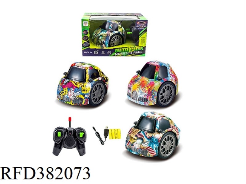 Q VERSION OF TUYA OCTOPUS REMOTE CONTROL CAR WITH 4.8V BATTERY PACK