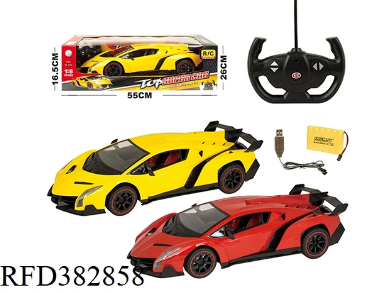 1:8 FOUR-CHANNEL LIGHT REMOTE CONTROL CAR