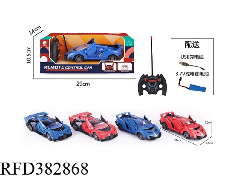 1:18 FIVE-CHANNEL ONE-KEY REMOTE CONTROL CAR