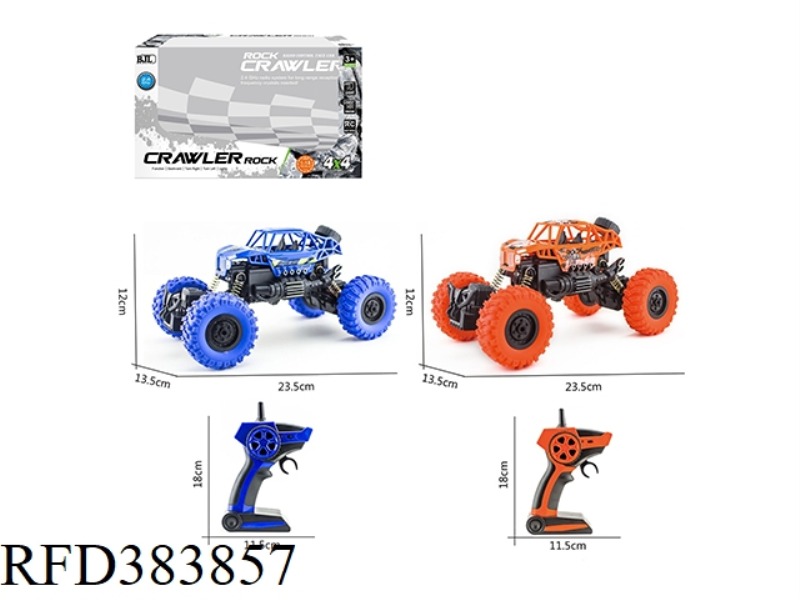 2.4GHZ 1:18 FOUR-CHANNEL CROSS-COUNTRY SKELETON CLIMBING CAR WITH LIGHT (NOT INCLUDE)