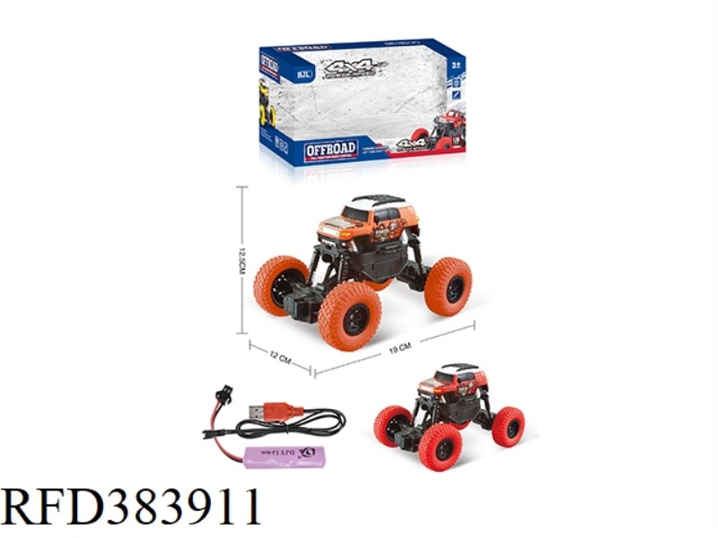 1:20 COOL ROAD ZE FOUR-CHANNEL REMOTE CONTROL PAD PRINTING CLIMBING CAR