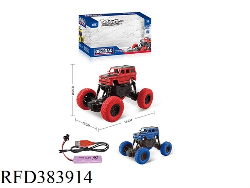 1:20 MERCEDES-BENZ BIG G WHEEL FOUR-CHANNEL REMOTE CONTROL CLIMBING CAR