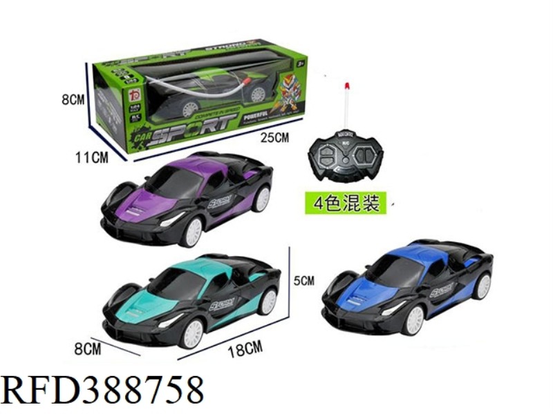 ENGLISH 1:24 FERRARI REMOTE CONTROL CAR (FOUR-CHANNEL) （NOT INCLUDE）
