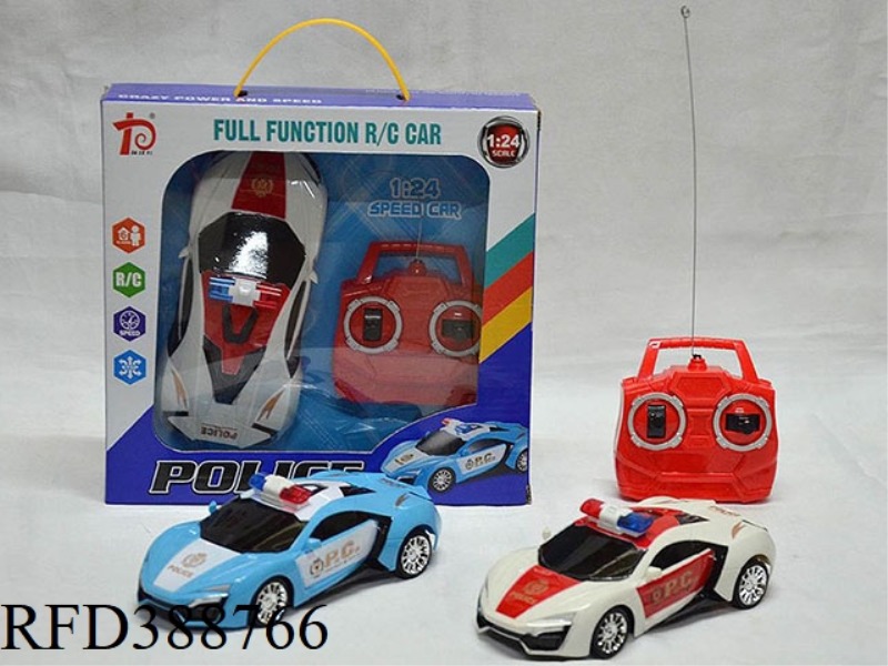 ENGLISH 1:24 LYCAN REMOTE CONTROL POLICE CAR (FOUR-CHANNEL) （NOT INCLUDE）