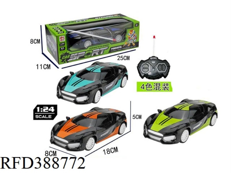ENGLISH 1:24 CITROEN REMOTE CONTROL CAR (FOUR-CHANNEL) （NOT INCLUDE）