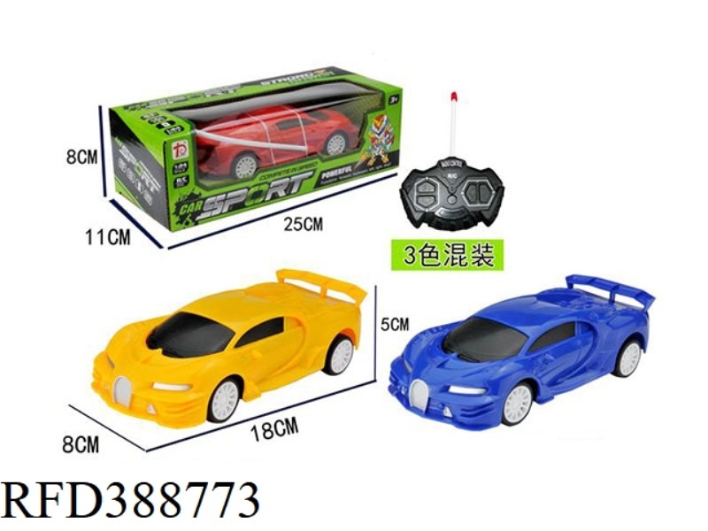 ENGLISH 1:24 REMOTE CONTROL CAR (FOUR-CHANNEL) （NOT INCLUDE）