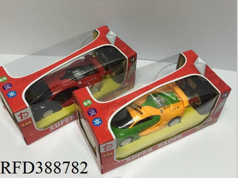 ENGLISH 1:24 REMOTE CONTROL CAR (FOUR-CHANNEL) （NOT INCLUDE）