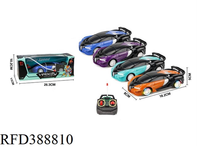 ENGLISH 1:24 REMOTE CONTROL CAR （NOT INCLUDE）