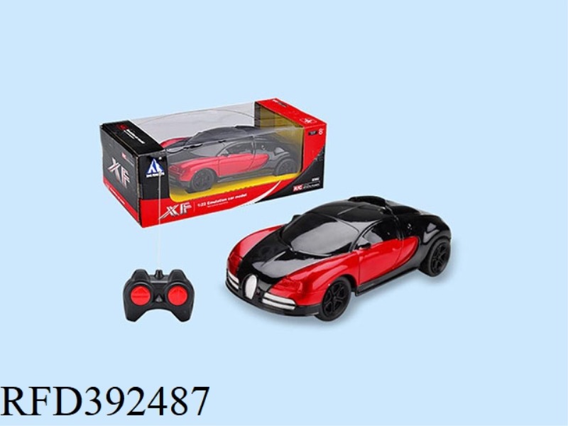 1:22 FOUR-CHANNEL REMOTE CONTROL CAR WITHOUT BATTERY