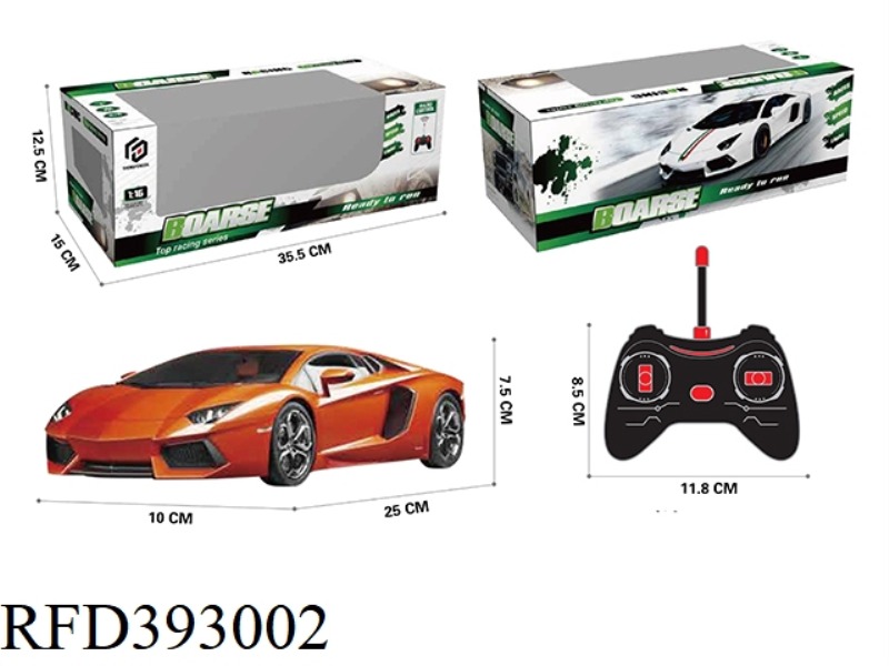 1:16 FOUR-CHANNEL REMOTE CONTROL SIMULATION CAR (WITH LIGHTS) (INCLUDE)