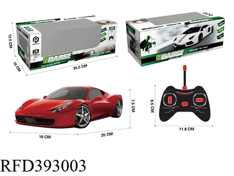 1:16 FOUR-CHANNEL REMOTE CONTROL SIMULATION CAR (WITH LIGHTS) (INCLUDE)