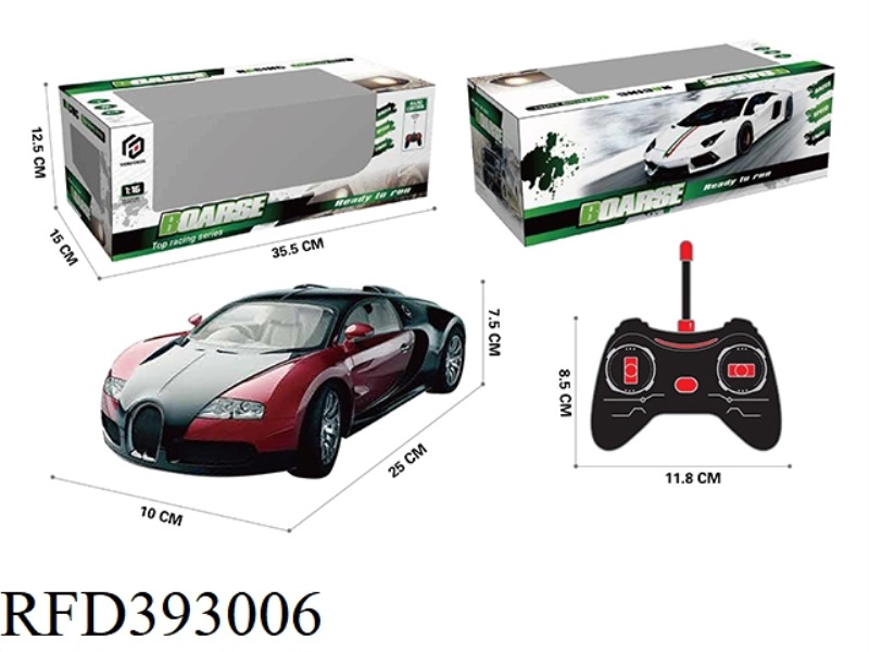 1:16 FOUR-CHANNEL REMOTE CONTROL SIMULATION CAR (WITH LIGHTS) (INCLUDE)