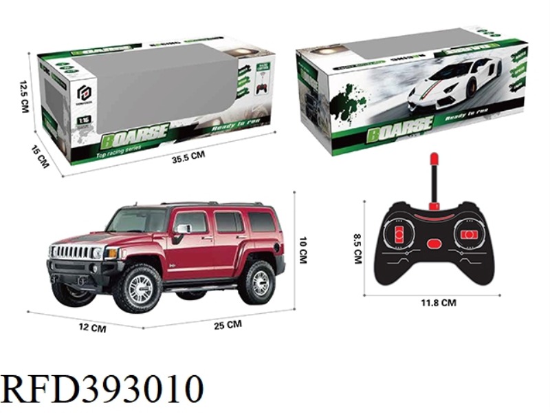 1:16 FOUR-CHANNEL REMOTE CONTROL SIMULATION CAR (WITH LIGHTS) (INCLUDE)