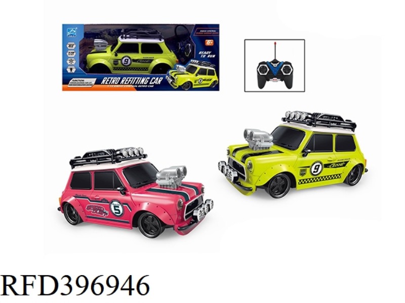 1:18 FOUR-CHANNEL MINI REMOTE CONTROL CAR (NOT INCLUDE) (27MHZ)