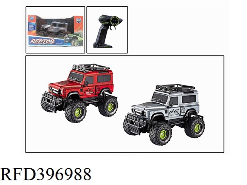 1:18 FOUR-CHANNEL MODIFIED BIG WHEEL GUARD JEEP REMOTE CONTROL CAR (NOT INCLUDE) (2.4G)
