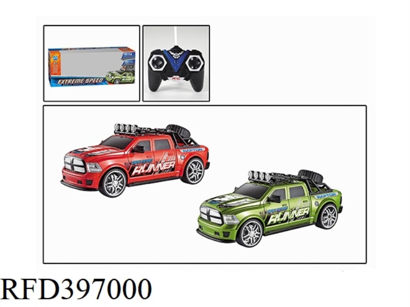 1:14 DODGE PICKUP REMOTE CONTROL CAR (NOT INCLUDE) (27MHZ)