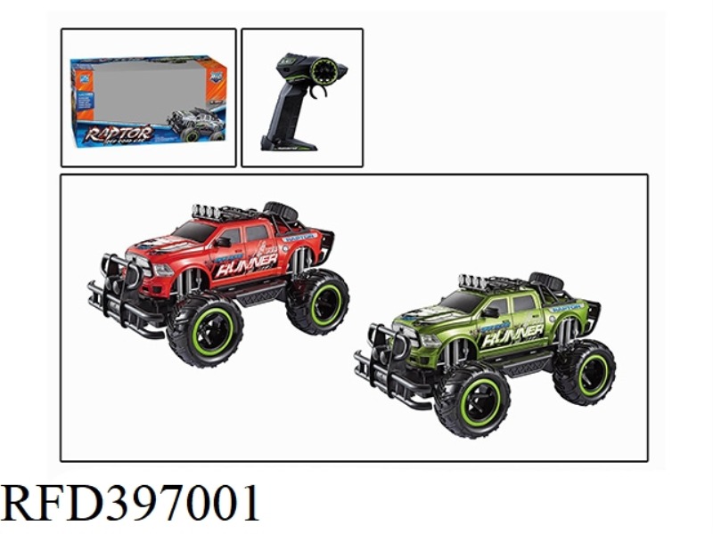 1:14 LARGE-WHEEL DODGE PICKUP REMOTE CONTROL CAR (NOT INCLUDE) (27MHZ)