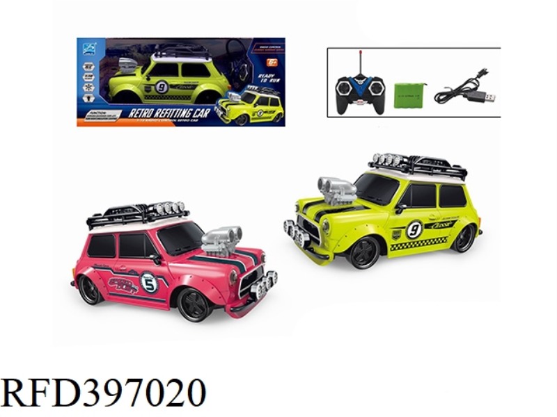 1:18 FOUR-CHANNEL MINI REMOTE CONTROL CAR (INCLUDE) (27MHZ)