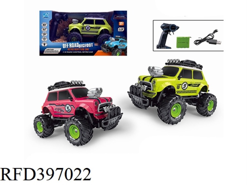 1:18 FOUR-CHANNEL MINI OFF-ROAD REMOTE CONTROL CAR (INCLUDE) (2.4G)